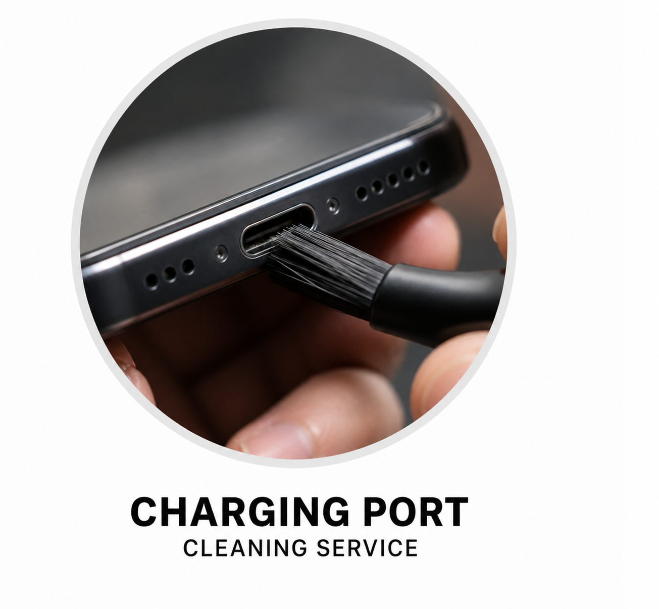 Charging Port Cleaning Service