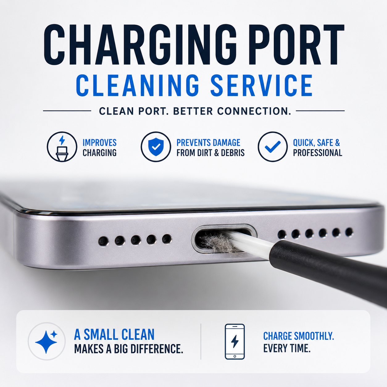Port cleaning service